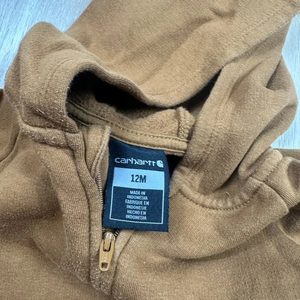 Carhartt brown hooded